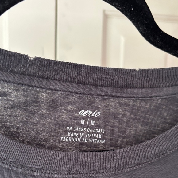 Aerie Black Graphic Tee - Short Sleeve - Picture 4 of 8